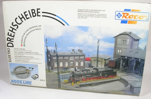 Elektro drehscheibe mit - h0,