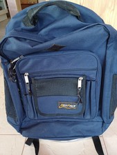 Rucksack, HotPack, blau, mit Reißverschluss, 