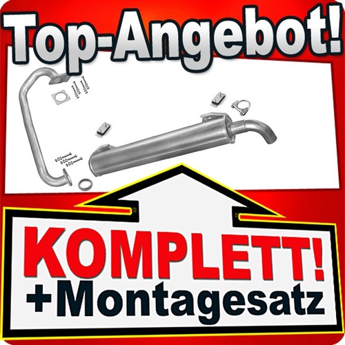 Auspuff für transporter - vw,