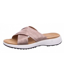 Caprice Damen Pantolette in Metallic