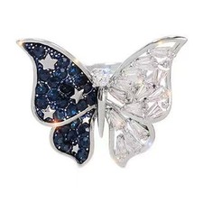 Stilvoller schmetterling ring - schmetterling,