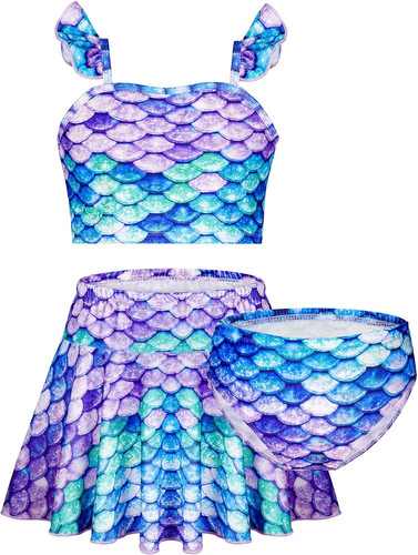 Mädchen bikini set 3pcs - set,