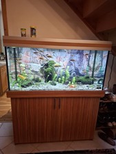 Aquariumset Komplett mit Unterschrank Beleuchtung LED 