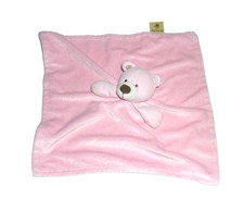 My little bear BÄR TEDDY TEDDYBÄR rosa Schmusetuch Schnuffeltuch Kuscheltuch