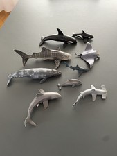Schleich Meerrstiere Wale, Haie, Delfine, Rochen