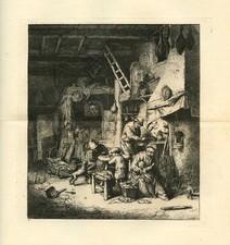 Adriaen van Ostade etching b