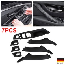 Für BMW 5 F10 F11 2009-2017 KOMPLETT SET Türgriff Innen Schwarz VORNE HINTEN