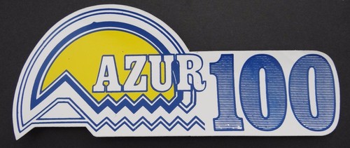 Werbe aufkleber knaus - knaus, 100