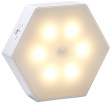 LED Batterie Spot Strahler mit Bewegungsmelder Helligkeitssensor Flur Keller