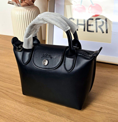 Longchamp pliage cuir - le, xs