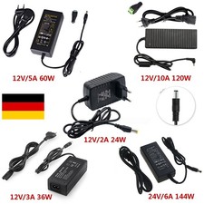 Netzteil 12V/24V 2A-10A Trafo DC Treiber Led Strip Steckernetzteil Transformator