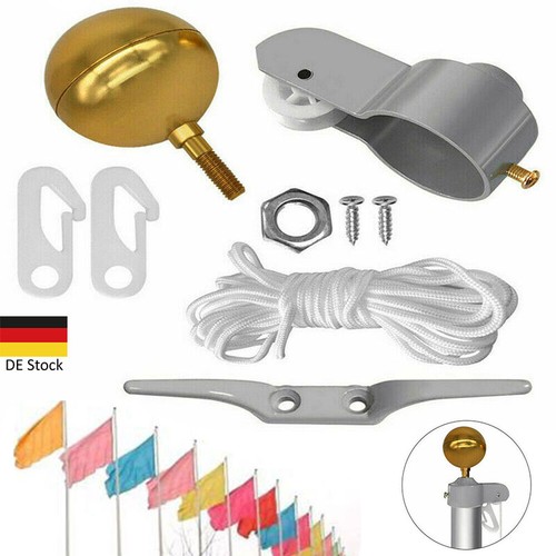 Fahnenmast set flaggenmast - fahnenmast,