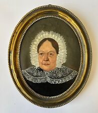 Ölbild Porträt alte Frau