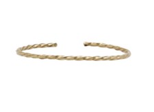 Gedrehter Armreif, Messing