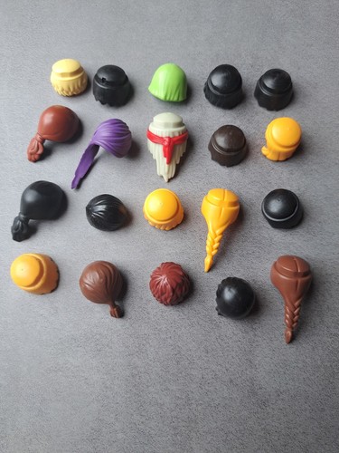 Playmobil zubehör 20x haare - zubehör,