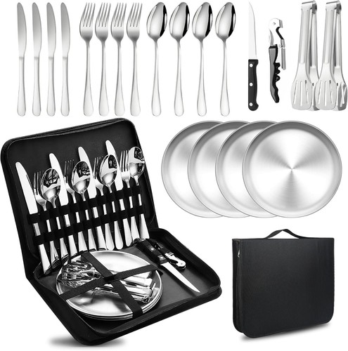 Camping besteckset person - camping, 4