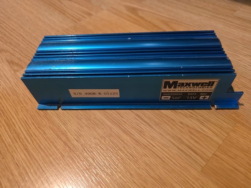 Maxwell superkondensator 58f - maxwell,