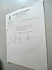 Alte rechnung anschreiben paul - alte,