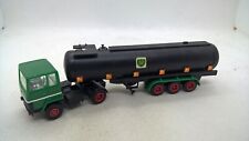 Herpa Renault R 310 Bitumen-Tank-Sattelzug grün schwarz für Bastler (85)
