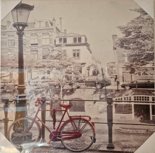 Leinwandbild mit roten - leinwandbild,