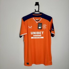 Neu mit Etikett Rangers Fußball Shirt Trikot 2022/23 3rd (M)