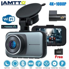 Lamtto 4K WiFi Dash Cam