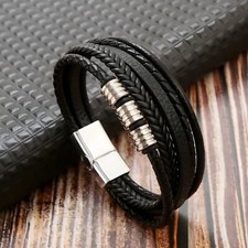 Herren Armband Schmuck Schwarz