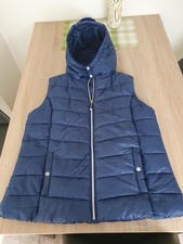 Damen Weste Jacke Tchibo Neu Blau Gr 44 Mit Kaputze