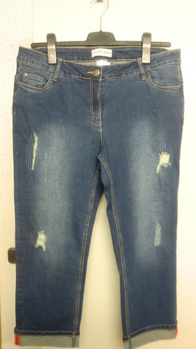 Damen jeans stretch hose - jeans, gr