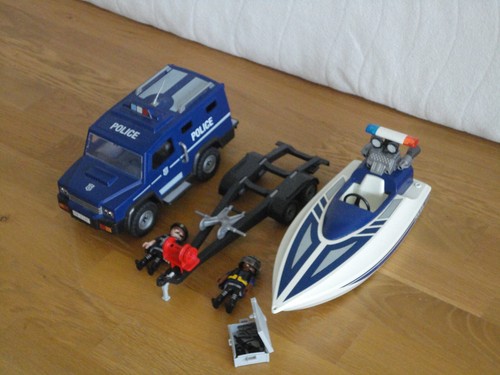 Playmobil 5187 polizei - playmobil, polizei-truck