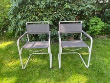 2 Thonet S 34 N Gartenstuhl All Seasons Outdoor Freischwinger Mart Stam Armlehne