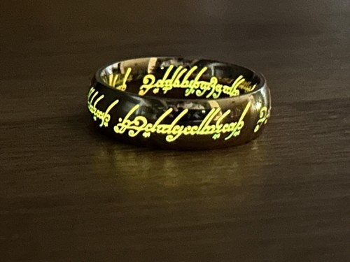 Der herr ringe stahlring - der,