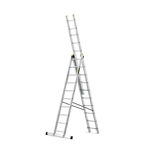 Alu mehrzweckleiter 3x10 - alu,