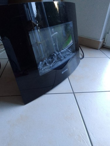 Elektrischer kamin mit - elektrischer,