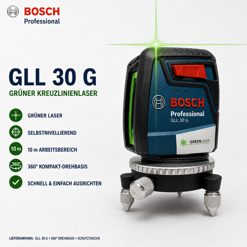 Bosch professional gll - professional, 30