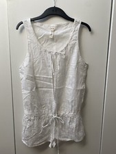 DIESEL Damen Hosenanzug Kurz ohne Arm Jumpsuit  weiß Overall Gr. S