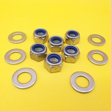 6 Stk Stoppmutter DIN 985