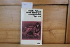 @@@ Heute ist morgen schon