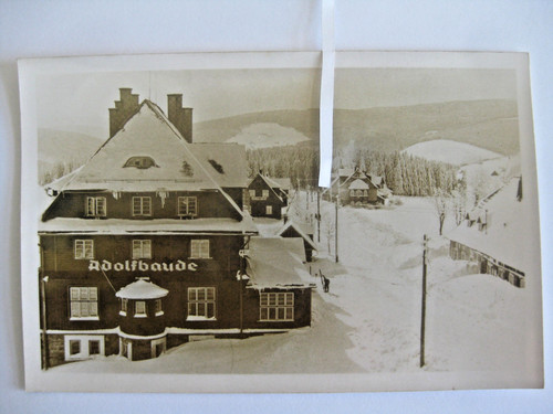 Winter foto postkarte - winter,