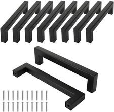 10er 128mm Schwarze Griffe