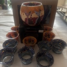  Teelichthalter  Glas