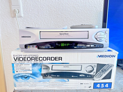 Ovp vhs vcr medion - ovp, md9023