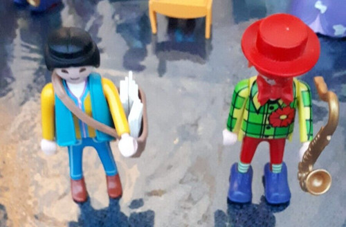 Playmobil postbote und clown - playmobil,