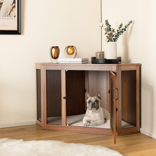 Hundekäfig eck hundehütte - hundekäfig, eck-hundehütte