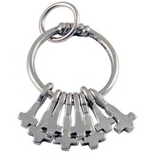 925 Silber Wikinger Anhänger