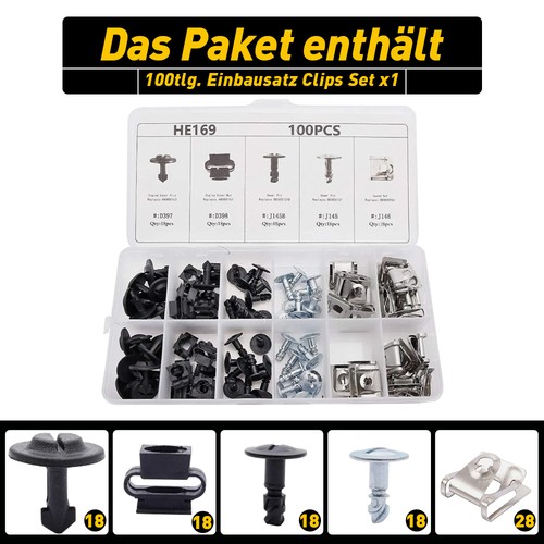 100 teile unterfahrschutz - 100,