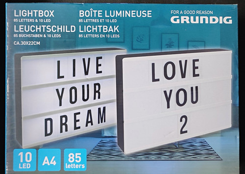 Grundig lightbox led - lightbox, a4