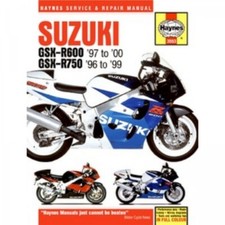 Suzuki GSX R600 (1997-2000) und GSX R750 (1996-1999) Werkstatthandbuch Haynes