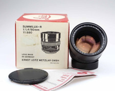 Leica Summilux R 80mm f4 E67 11880 3CAM Objektiv lens Leitz 95793 top condition