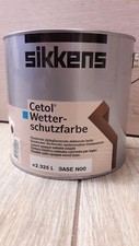 16€/L Sikkens Cetol Wetterschutzfarbe 2,5L Holz Schutz Fachwerk Pergola (A1416)